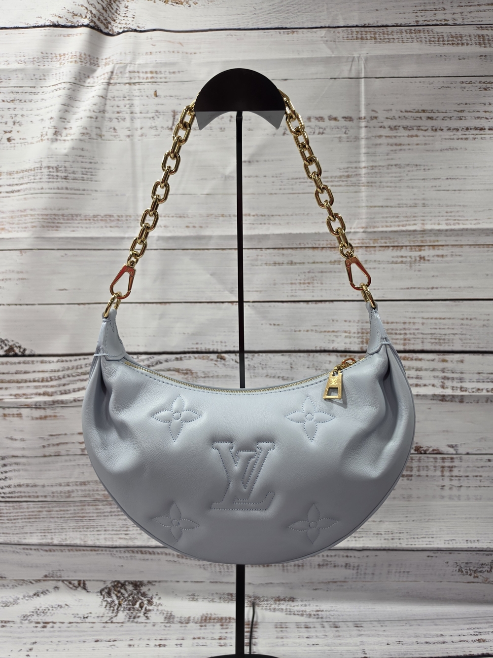 Louis Vuitton Ice Blue Over The Moon Hobo Bag